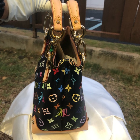 Brand New Louis Vuitton x Murakami multicolore black handbag - Picture 3 of 10